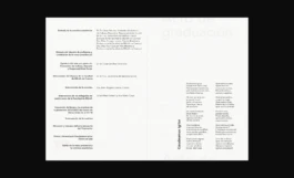 Diseño editorial interior díptico 