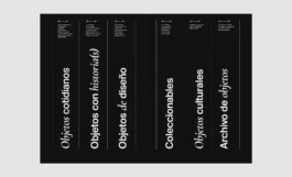 Diseño editorial para la revista Nuestros Objetos 