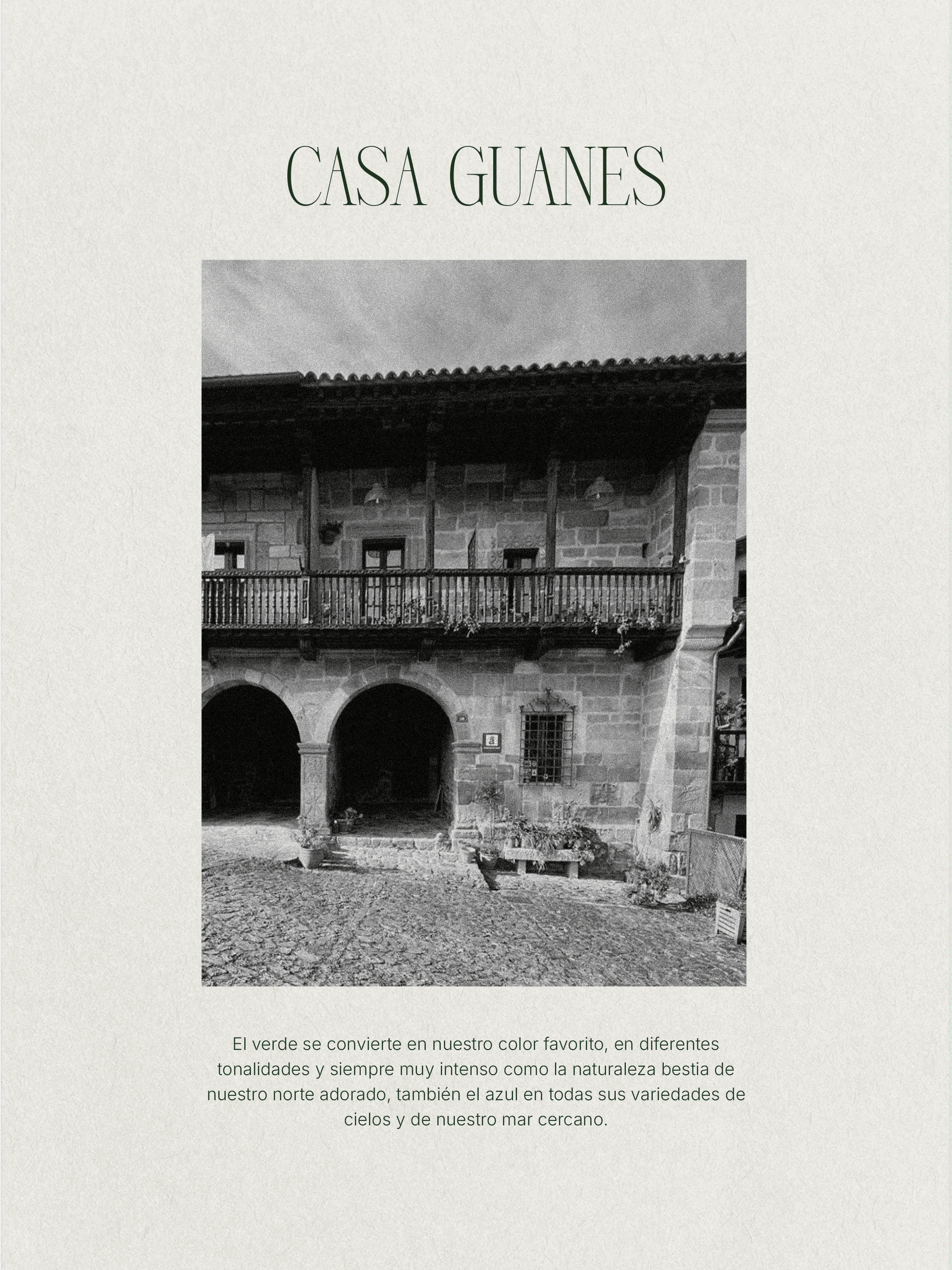 Aplicaciones de identidad visual Casa Guanes en digital 