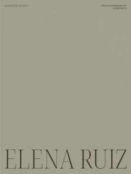 Identidad Visual Elena Ruiz