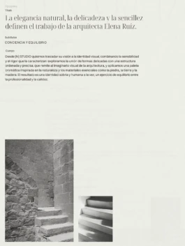 Tipografía y jerarquías para Elena Ruiz