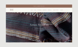 Diseño web para Boj 