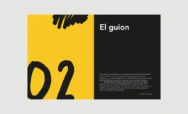 Diseño de páginas interiores para Cine Descomplicado 