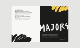 Diseño de páginas interiores para Cine Descomplicado 