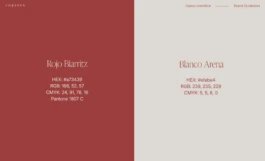 Gama cromática de Copines 