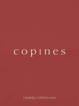 Logotipo y claim de Copines 