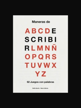 Diseño de portada para Maneras de Escribir 